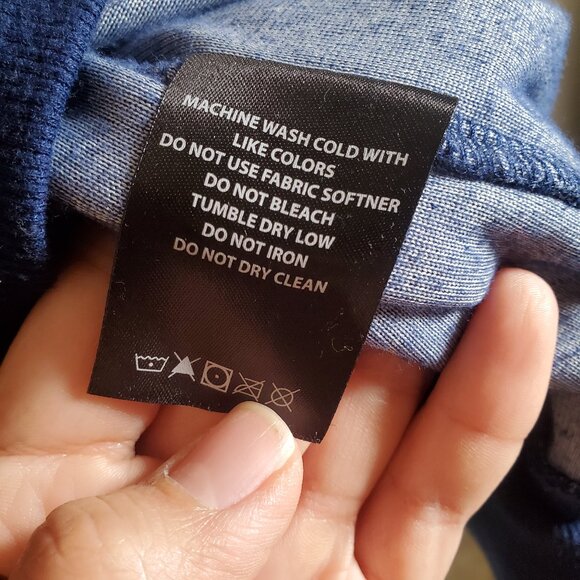 Bebe Zip-Up Hoodie Jacket Women’s Size XL Navy Blue Velour Rhinestone Logo Y2K - Picture 5 of 8